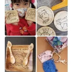 お絵描きを焼き付けて実用品に残そう！