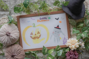 泣いても大丈夫♡可愛い手形アートと一緒に、音楽を楽しもう♪