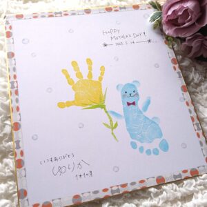 【参加費無料！】母の日手形アート！ママやおばあちゃんにプレゼントしませんか？