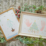 クリスマスの手形アート@ノースポートモール