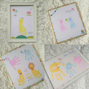 横浜高島屋で手形・足形アートワークショップ開催