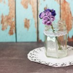 かわいい！空きビンの簡単リメイク